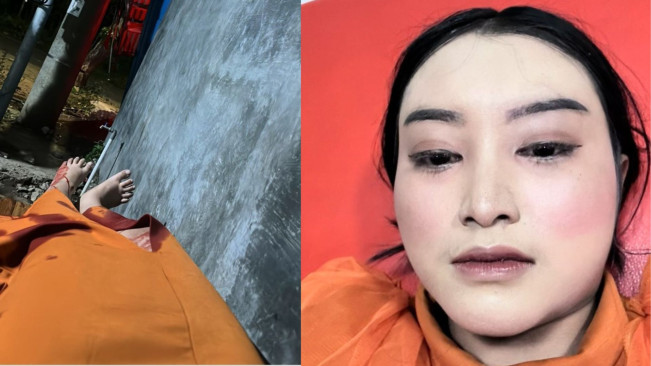 Cantika Davinca alami kecelakaan (Video TikTok cantikadavincareal)